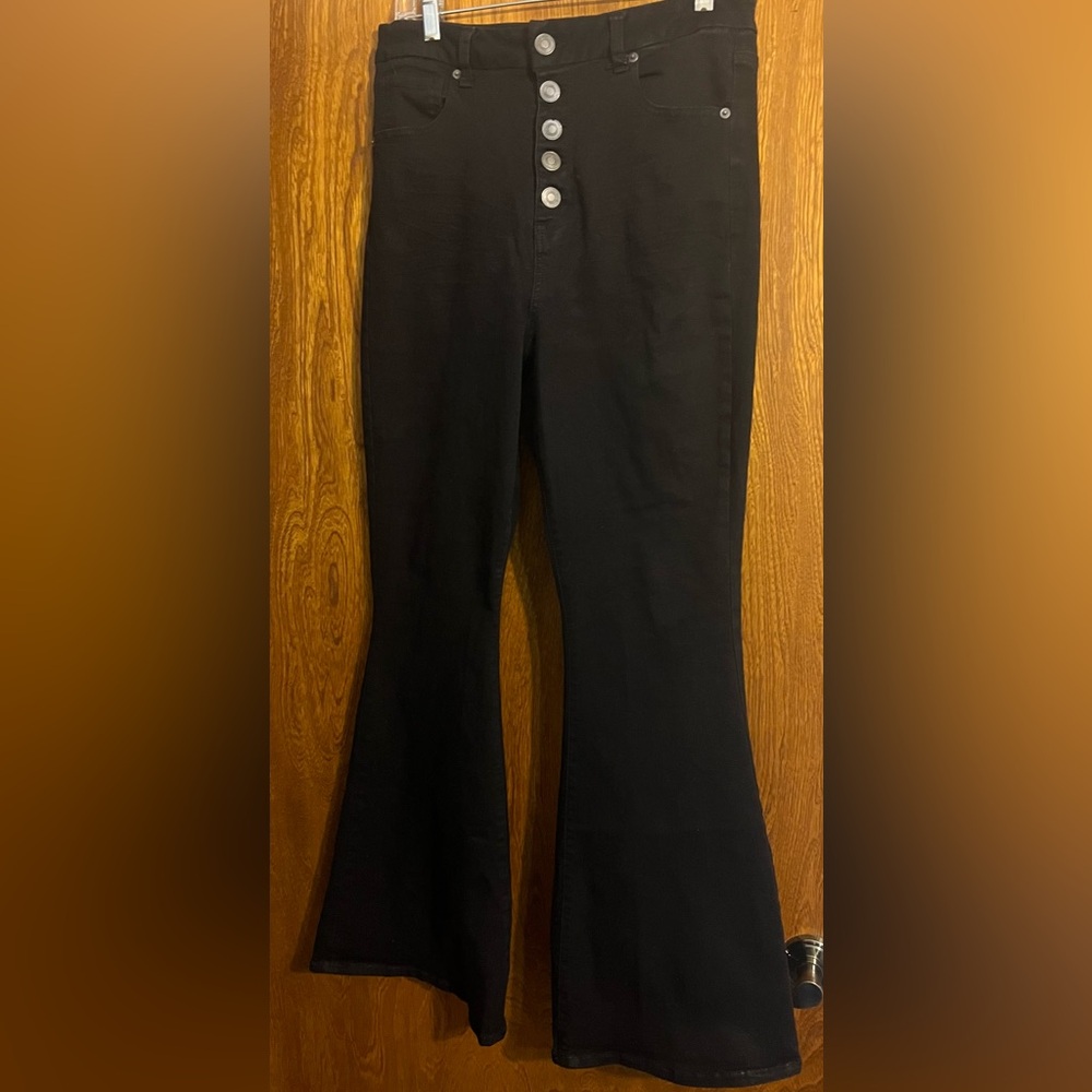 Rue21 Black Flare Pants